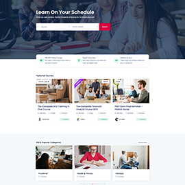LearnUp - Education WordPress Theme